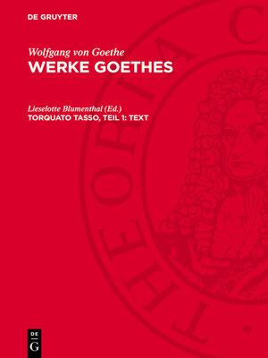 cover image of Torquato Tasso, Teil 1
